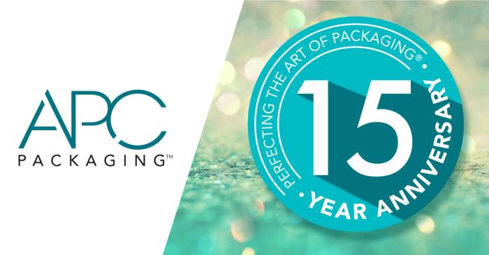 APC Packaging  Celebrates 15 Year Anniversary