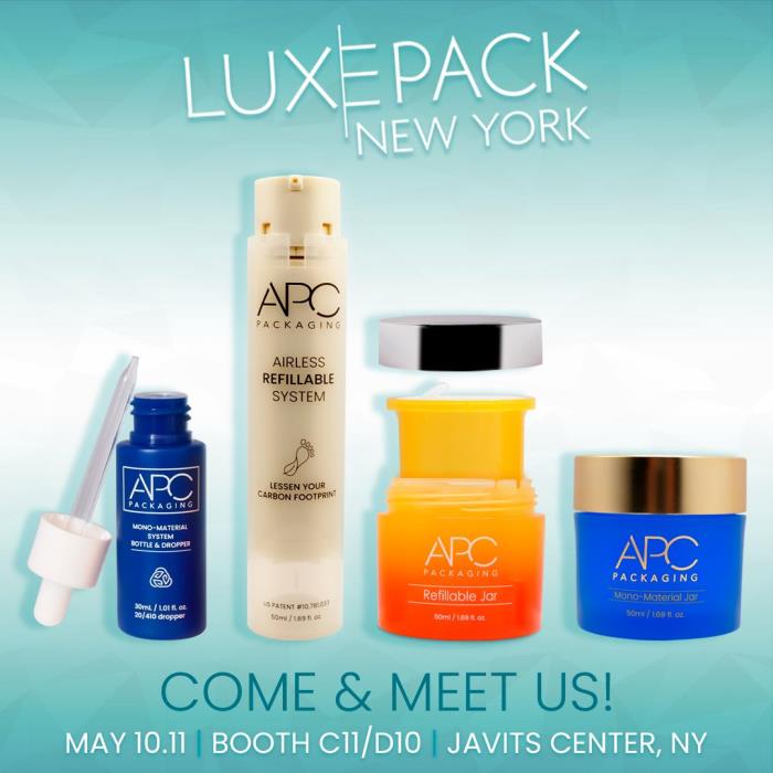 Start Your Path Towards Sustainability at LuxePack NY With APC Packaging