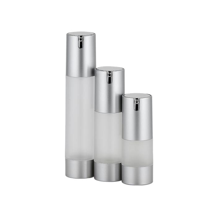 O_JCM015_F | 15 ML In-Stock Frosted Airless Bottle