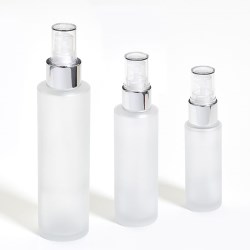 O_SXB060Q | 60 ML In-Stock Frosted Bottle With Dip Tube Pump