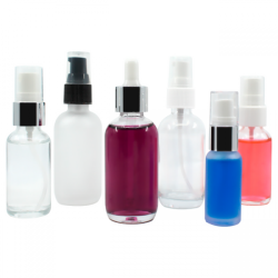 O_ZHBR015_F | 15 ML In-Stock Frosted Sprayer or Dropper Bottles